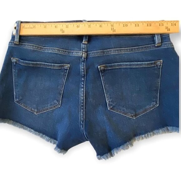 FRAME Le Cut Off‎ Denim Shorts In Williams Size 25 - Picture 9 of 11